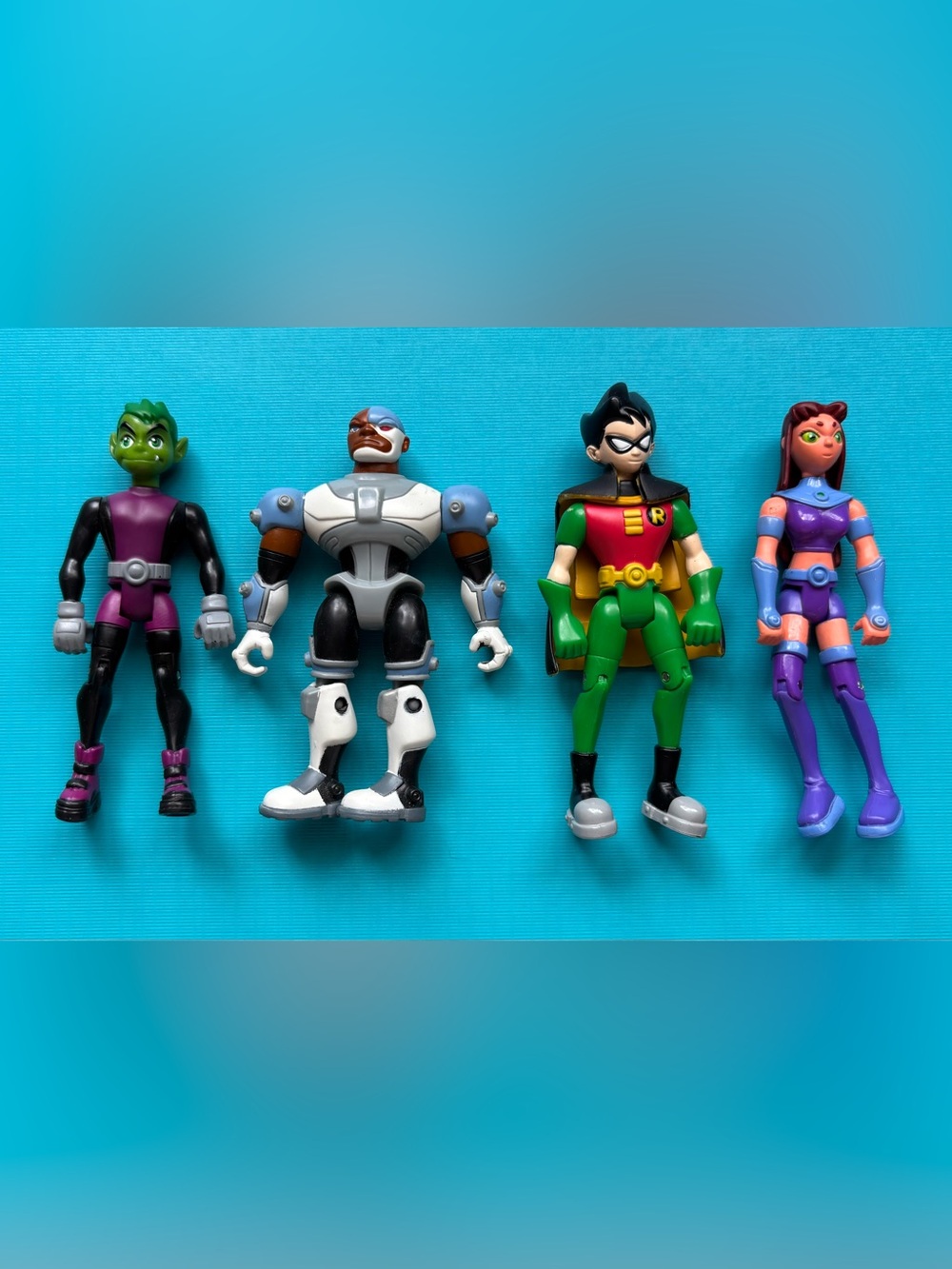 DC Teen Titans Figures (four figures)